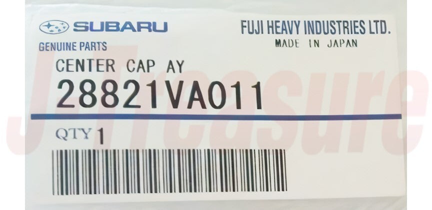 SUBARU IMPREZA GJ3 GP3 2015-2023 Genuine Wheel Center Cap 28821VA011 x4 set OEM