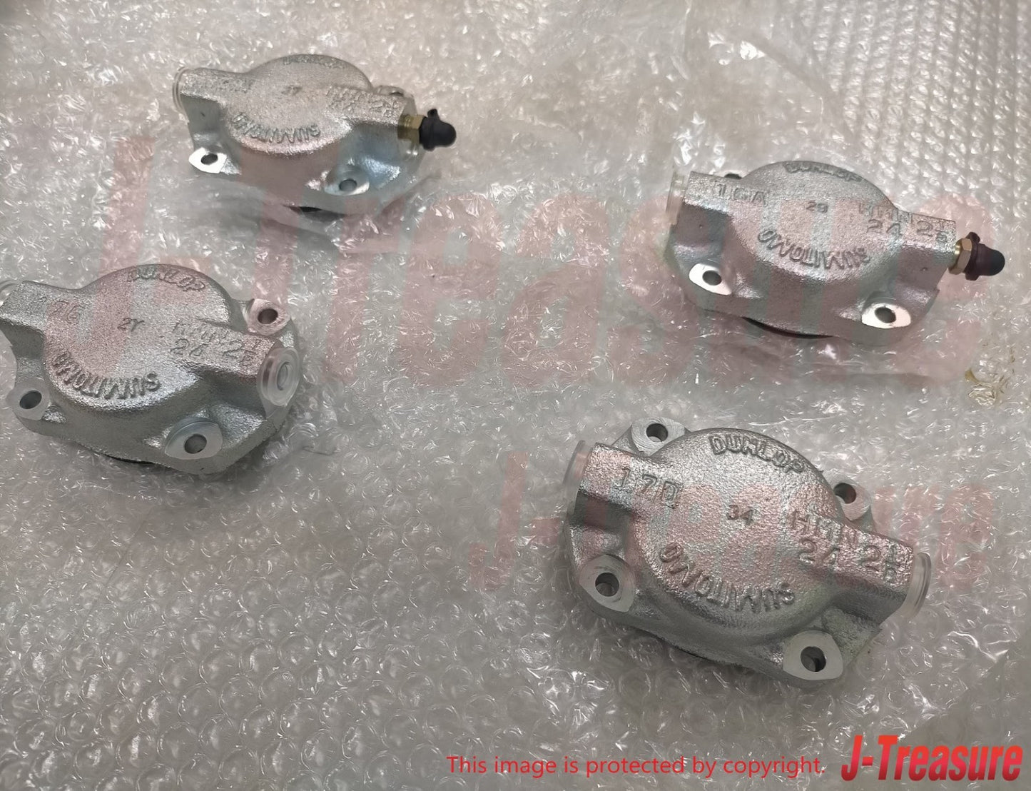 NISSAN DATSUN SR311 '63-67 Genuine F/Brake Caliper Piston Cylinder In & Out Set