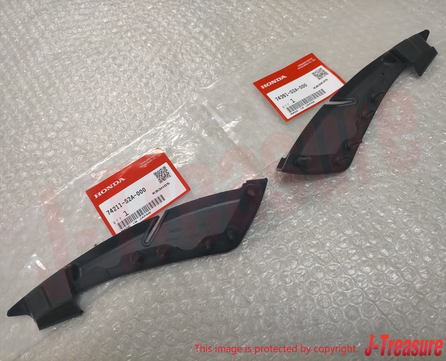 HONDA S2000 AP1 / AP2 00-09 Genuine Cowltop Bonnet Hinge Cover Right & Left Set