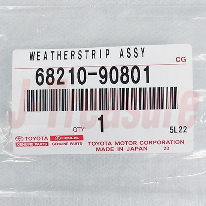 TOYOTA LAND CRUISER FJ40 '81-83 Genuine Fr/Door Glass Weatherstrip Outer LH W/VW