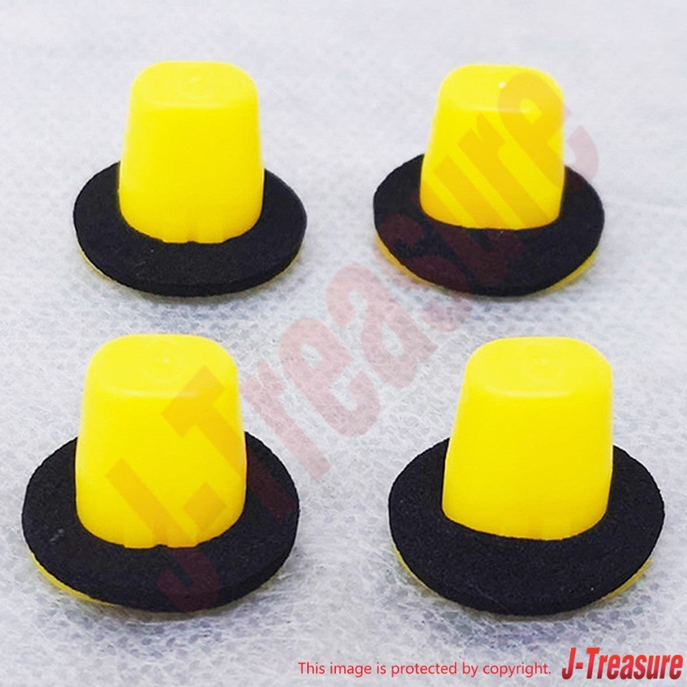 NISSAN 370Z Z34 09-20 Genuine Pillar Finisher Grommet 76848-71S00 x4 Set OEM