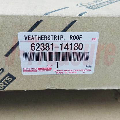 TOYOTA SUPRA JZA70 MK3 Genuine Roof Side Rail Weather Strip Right & Left Set OEM