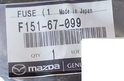 MAZDA MX-5 MIATA NCEC 2006-2015 Genuine Main Fuse (120A) F151-67-099 OEM