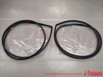 NISSAN GT-R R35 2012-2024 Genuine Front Welt Body Side Seal Right & Left Set OEM