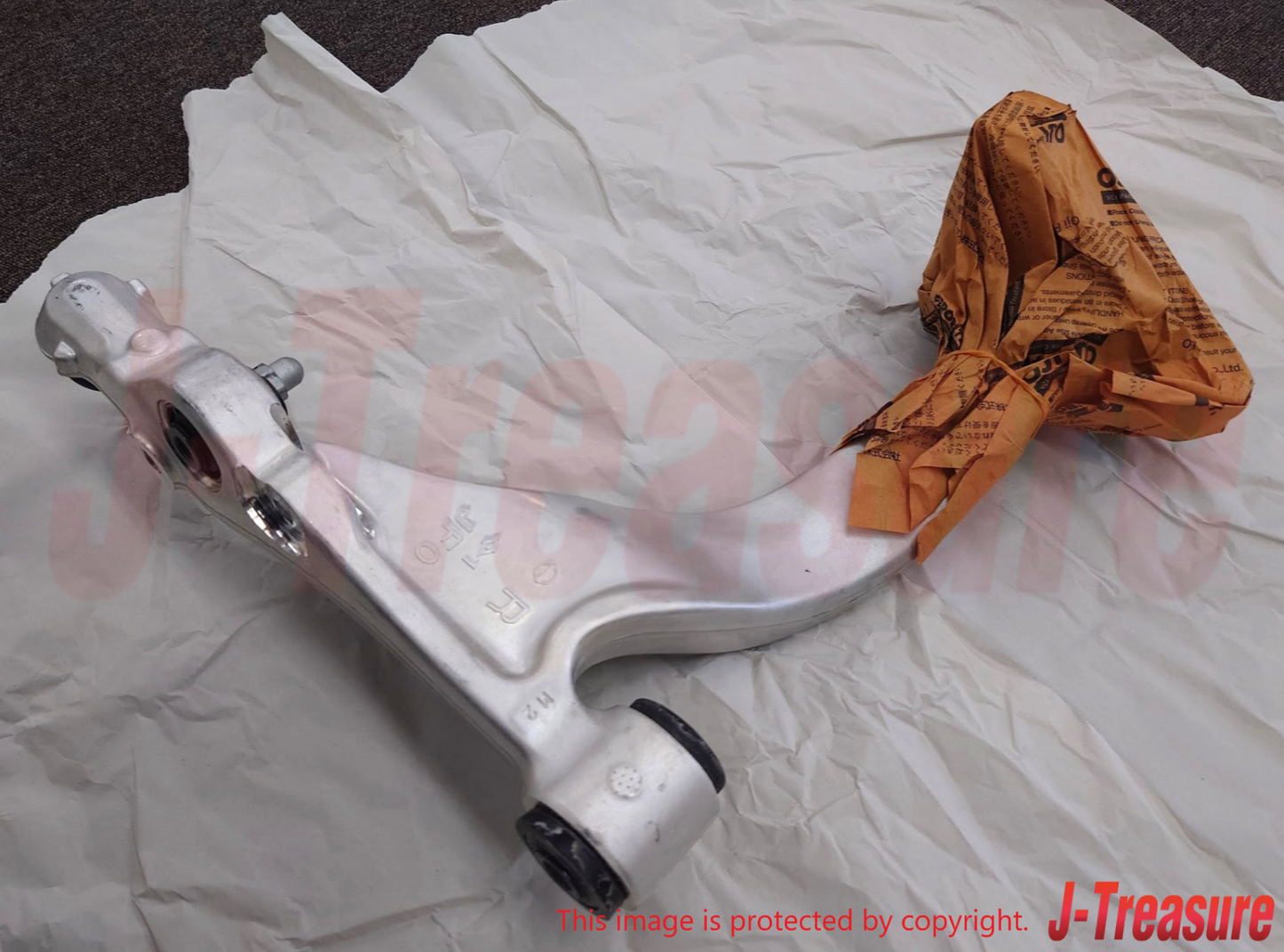 NISSAN GT-R R35 2008-2009 Genuine Front Lower Control Arm Right 54500-JF00B OEM