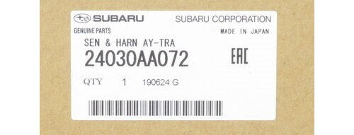 SUBARU LEGACY BP# 04-08 Genuine A/Transmission Vehicle Speed Sensor 24030AA072