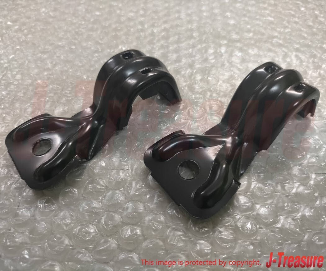 TOYOTA LEVIN TRUENO AE86 Genuine Radiator Upper Support Bracket 2pcs Set OEM