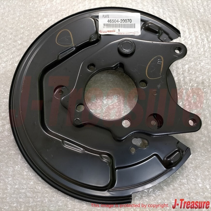 TOYOTA CELICA COROLLA MATRIX Genuine Parking Brake Plate Right & Left Set OEM