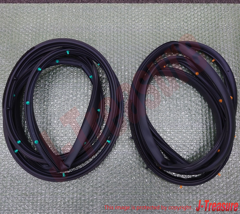 MAZDA RX-7 FD3S Genuine Front Side Door Weatherstrip Seal Right & Left Set OEM