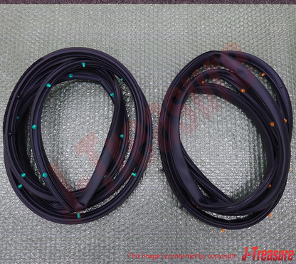 MAZDA RX-7 FD3S Genuine Front Side Door Weatherstrip Seal Right & Left Set OEM