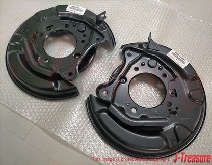 TOYOTA 4RUNNER GRN2## 03-22 Genuine Parking Brake Plate Right & Left Set OEM