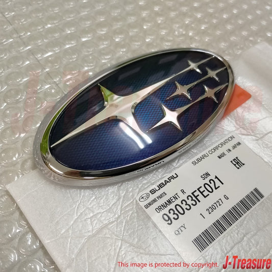SUBARU IMPREZA WRX STI GDB 06-07 Genuine Subaru Oval Rear Emblem 93033FE021 OEM
