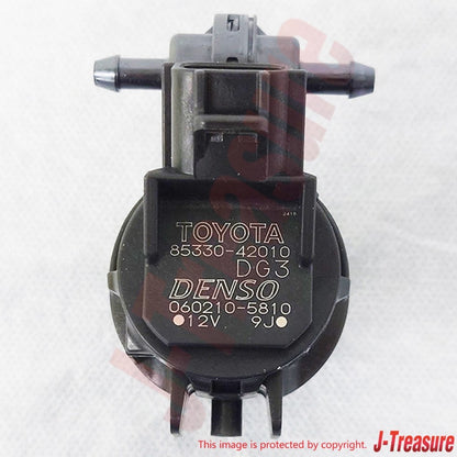 TOYOTA HIGHLANDER GSU55 14-19 Genuine Washer Motor & Pump Assy 85330-42010 OEM