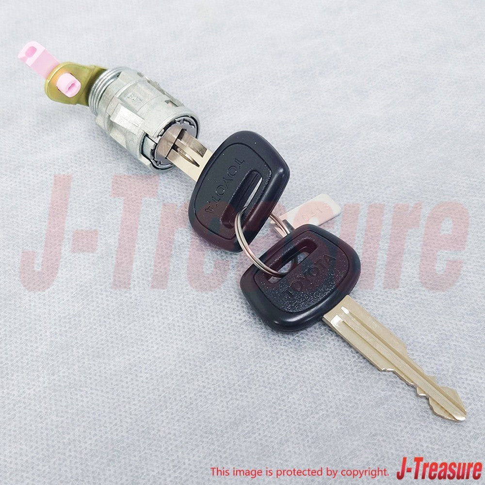 TOYOTA HILUX LN110L '89-97 Genuine Door Lock Cylinder & Key Set LH 69052-35050