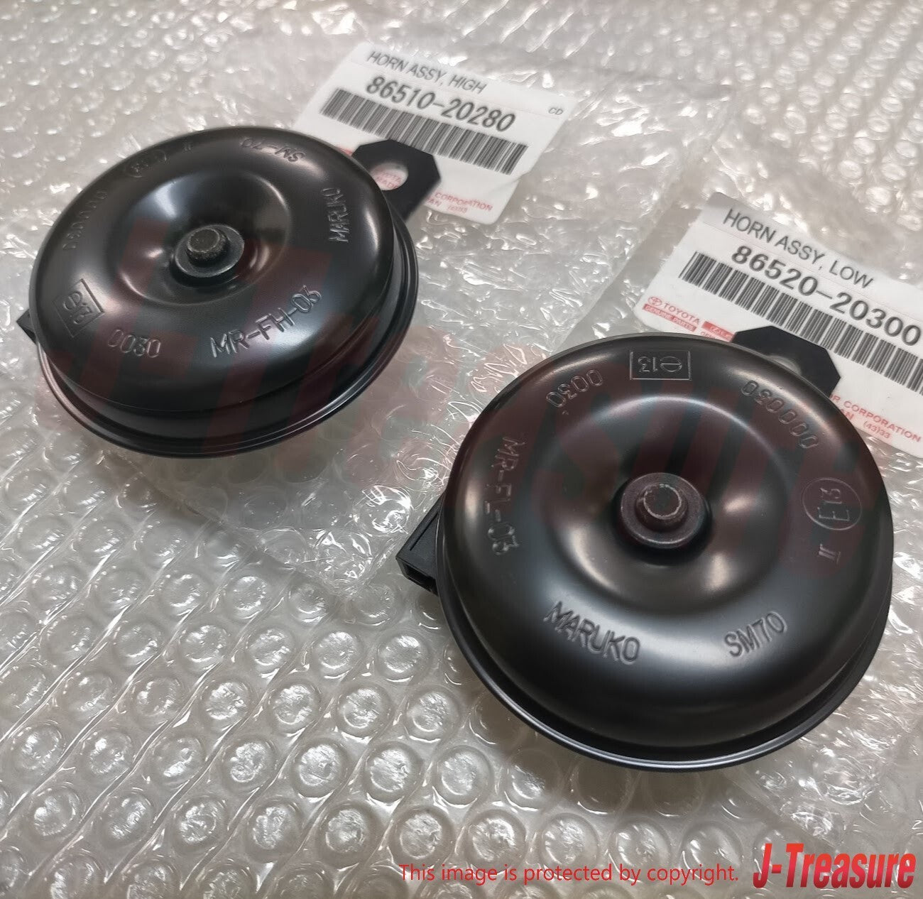 TOYOTA RAV4 ACA30 2006-2022 Genuine High & Low Pitched Horn Assy Set OEM