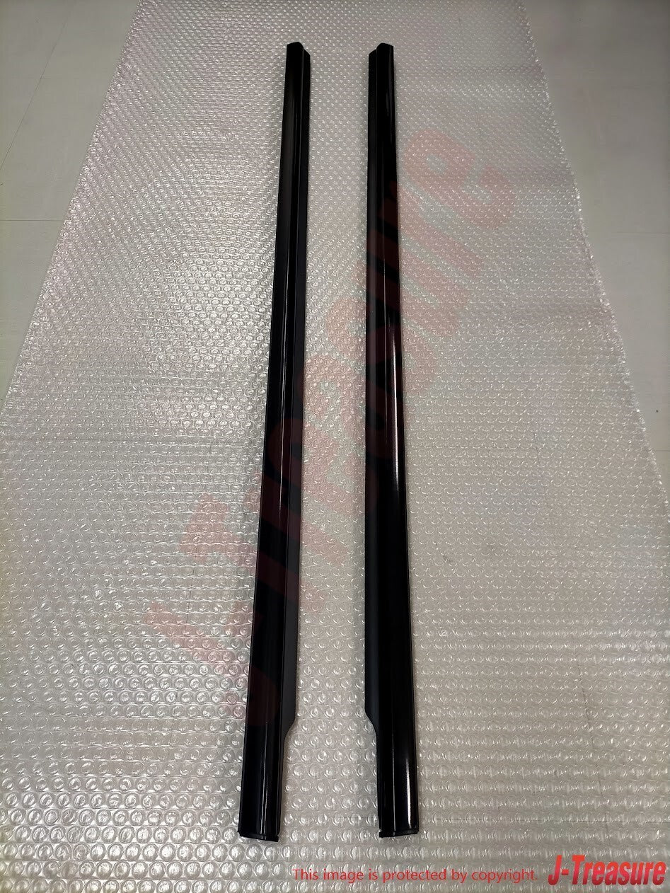 NISSAN 240SX S13 89-94 Genuine Front Door Outside Molding Right & Left Set OEM