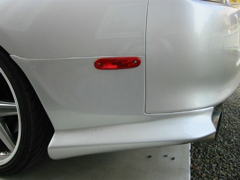 TOYOTA SUPRA JZA80 MK4 97-98 Genuine Rear Bumper Red Side Marker Lens Set OEM