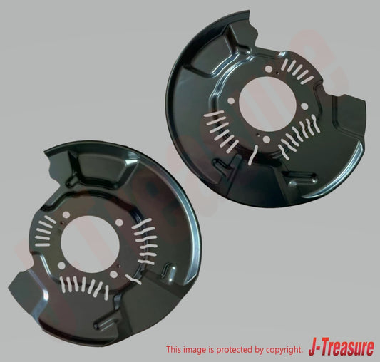 TOYOTA 4RUNNER GRN280 10-22 Genuine Front Disc Brake Dust Cover RH & LH set OEM