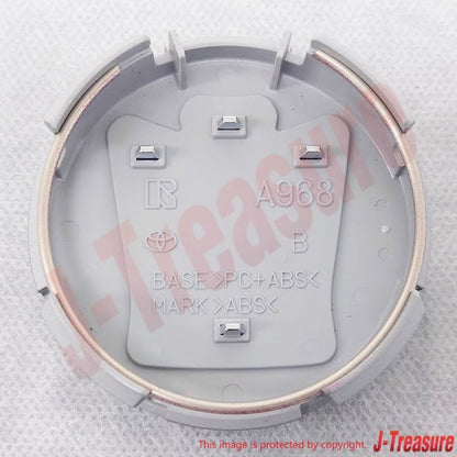 TOYOTA CROWN ARS220 Genuine Wheel Hub Ornament Sub-Assy 42603-30680 x4 set OEM