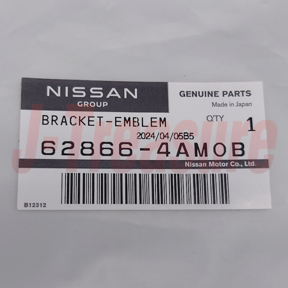 NISSAN INFINITI Q70 Y51 14-19 Genuine Front Emblem Bracket 62866-4AM0B OEM