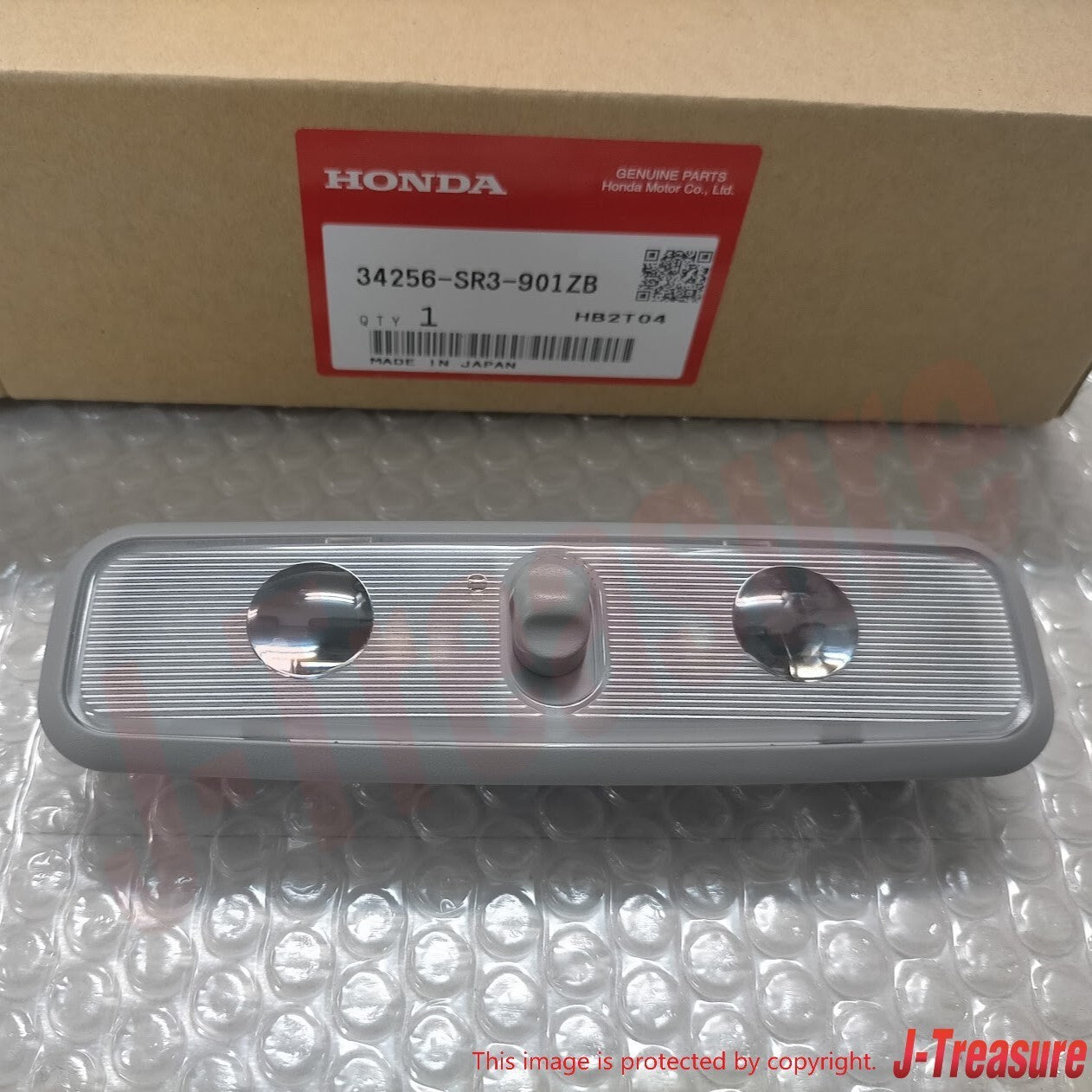 HONDA CIVIC EG# 98-00 Genuine Front Map Light Assy "Clear Gray" 34256-SR3-901ZB