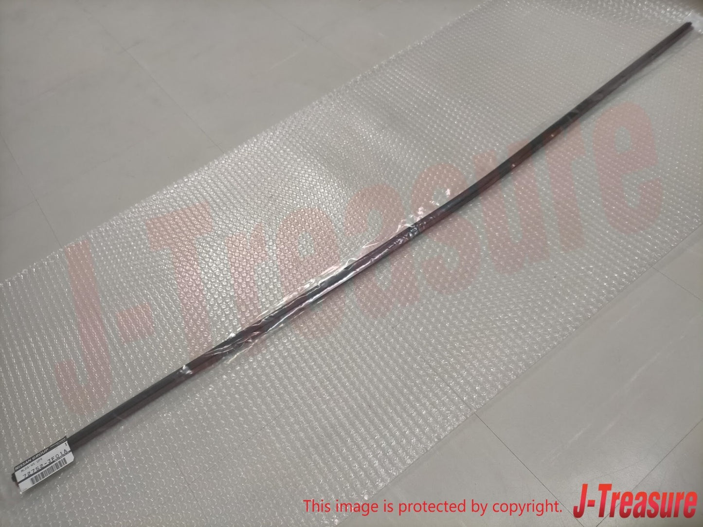 NISSAN GT-R R35 09-21 23 Genuine Front Windshield Upper Moulding 72752-JF01A OEM