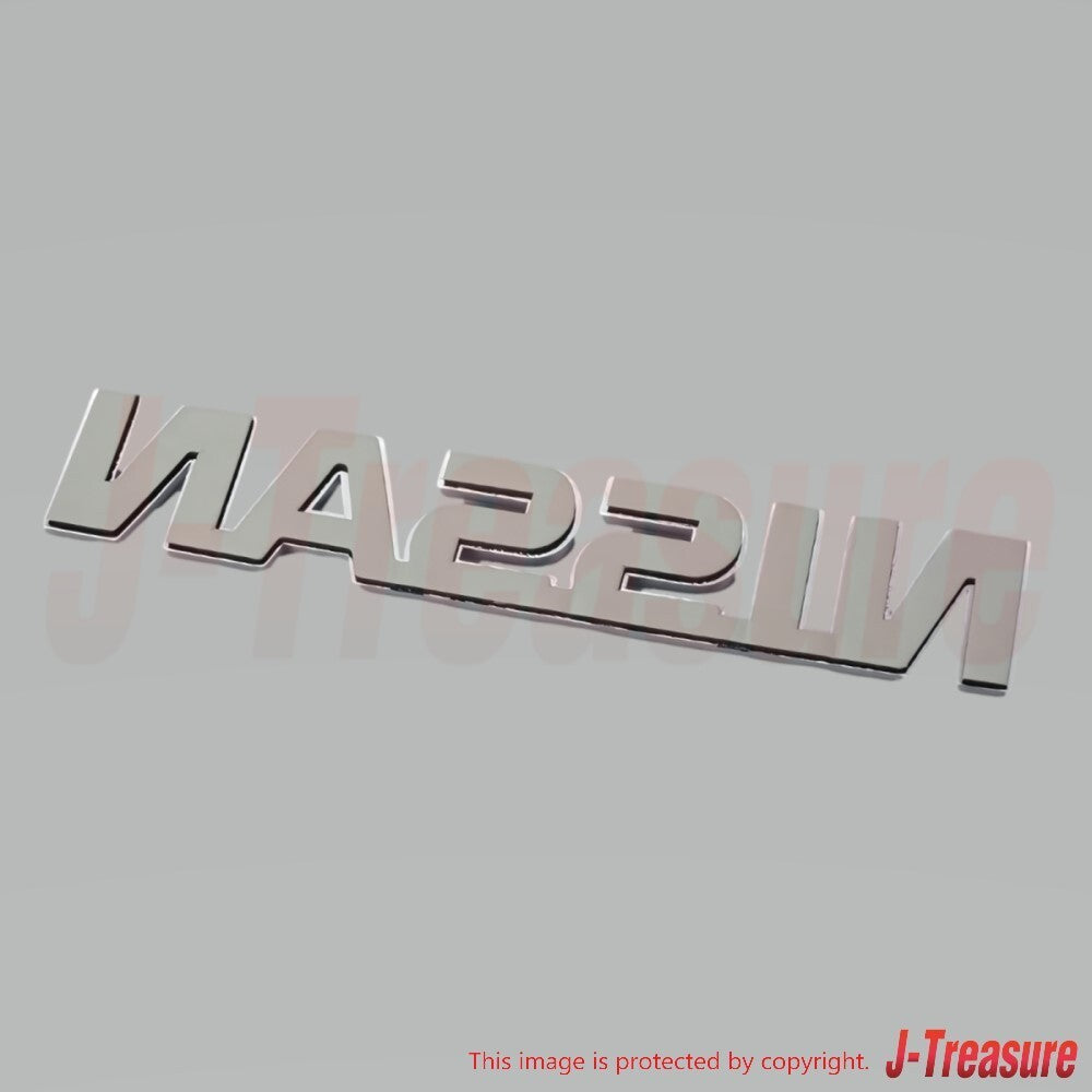 NISSAN SKYLINE GT-R BNR32 R32 1989-1994 Genuine Trunk Lid Emblem 84891-01U00 OEM