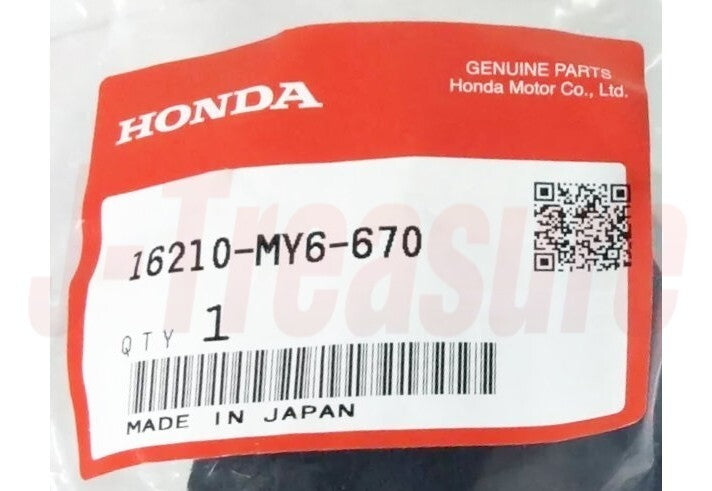 HONDA XR650L 93-09 12-24 Genuine Carburetor Insulator 16210-MY6-670 OEM