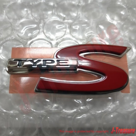 HONDA ACURA RSX DC5 02-06 Genuine Rear "TYPE S" Emblem Budge 75731-S3M-A10 OEM