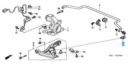 HONDA ACTY VAN HH5 HH6 Genuine Front Stabilizer Link Comp Right & Left Set OEM