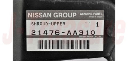 NISSAN SKYLINE R34 GT-R Genuine Upper Radiator Shroud 21476-AA310 OEM