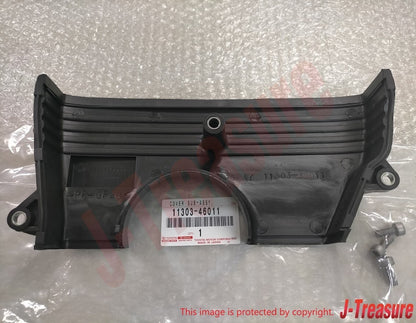 TOYOTA SUPRA JZA80 93-98 2JZ Genuine Upper Timing Belt Cover & Bolt x3  Set OEM