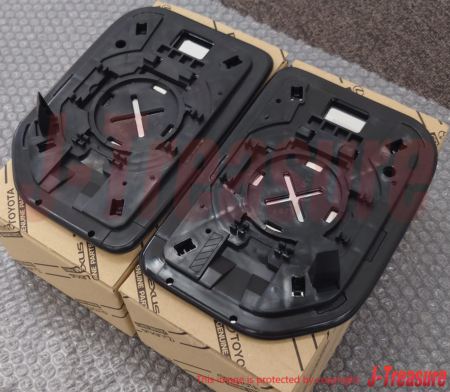 TOYOTA FJ CRUISER GSJ15 GSJ15W Genuine Outer Rear View Mirror RH & LH Set OEM