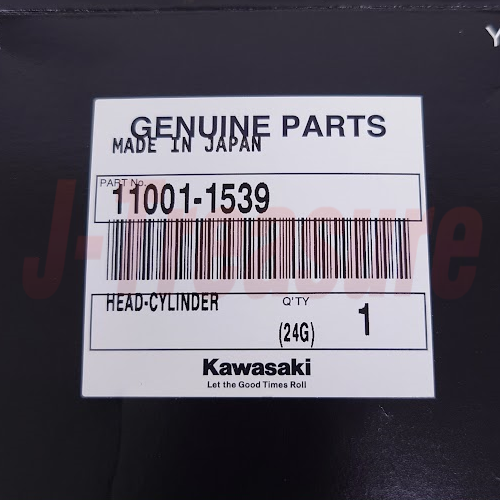 KAWASAKI KX85 2001-2013 Genuine Engine Cylinder Head 11001-1539 OEM