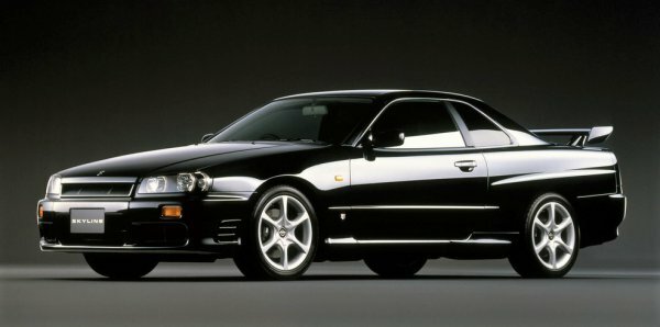 NISSAN SKYLINE BNR34 GT-R ER34 HR34 R34 Genuine Side Mirror Glass Right Side OEM