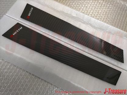 NISMO NISSAN SKYLINE GT-R BNR34 2D ER34 ENR34 Genuine Carbon Pillar Door Garnish