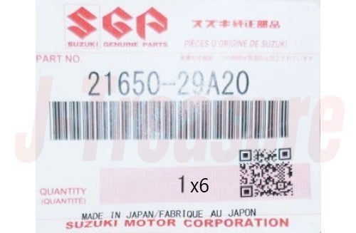 SUZUKI QUADSPORT LT80 1987-2006 Genuine Movable Drive Face Roller x6 Set OEM