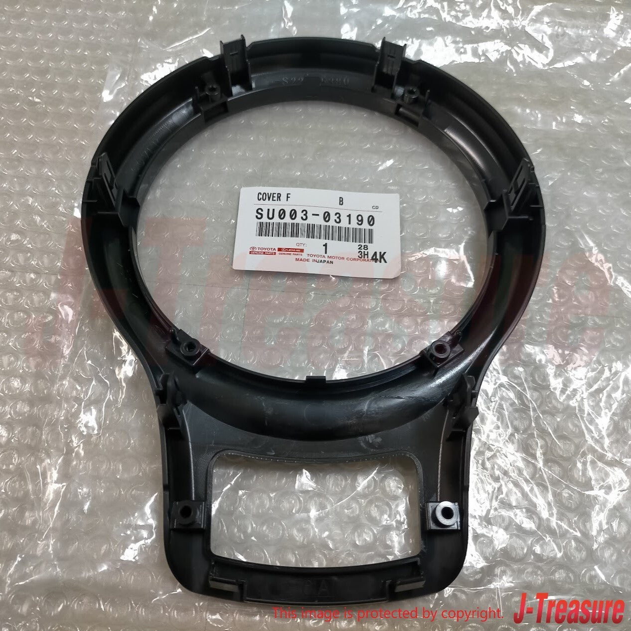 TOYOTA GT 86 Scion FR-S ZN6 13-16 Genuine Black Center Console Panel SU003-03190