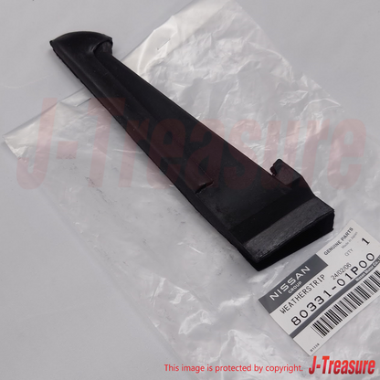 NISSAN 300ZX Z31 84-89 Genuine Front Door Corner Rubber RH LH 80331-01P00 x2 Set