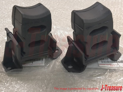 TOYOTA 4RUNNER GX470 Genuine Rear Axle Bump Stop Cushion Right & Left Set OEM