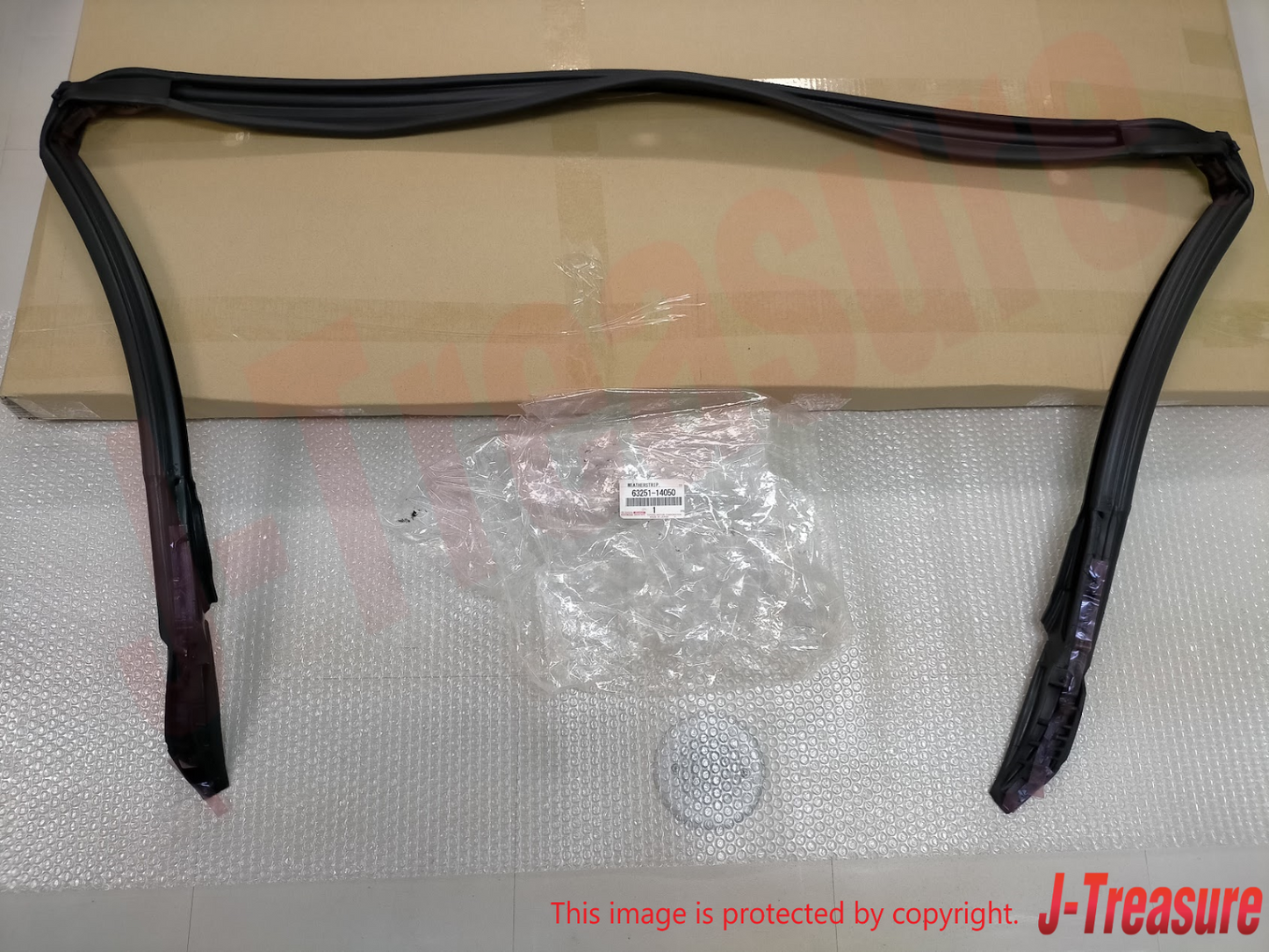 TOYOTA SUPRA JZA80 93-98 Genuine Removable Roof Front Rear & Side Weatherstrip