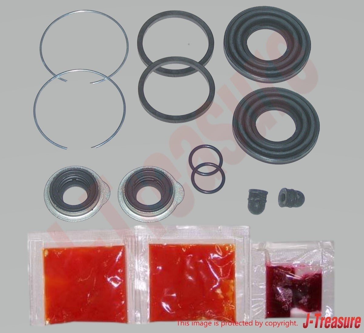 MAZDA RX-7 FC3S 1986-1991 Genuine Rear Brake Caliper Rebuild Kit FB02-49-240 OEM