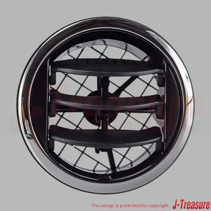 NISSAN SILVIA S15 Genuine Ventilator Silver Interior Specifications x5 Set OEM