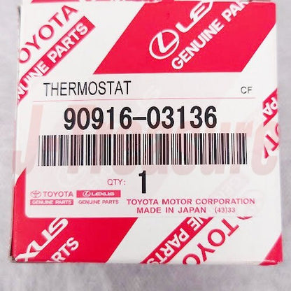 TOYOTA CAMRY ASV50 06-11 Genuine Engine Coolant Thermostat & GASKET set OEM