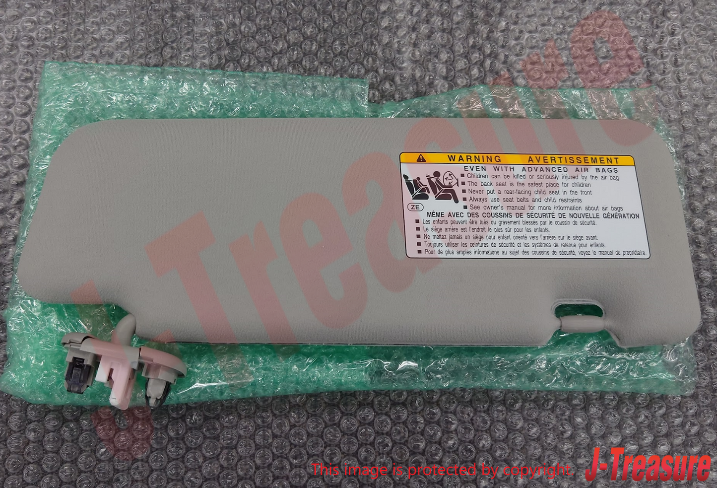 TOYOTA PRIUS ZVW3#L 2010-2015 Genuine Front Visor Assy LH 74320-47200-B0 OEM