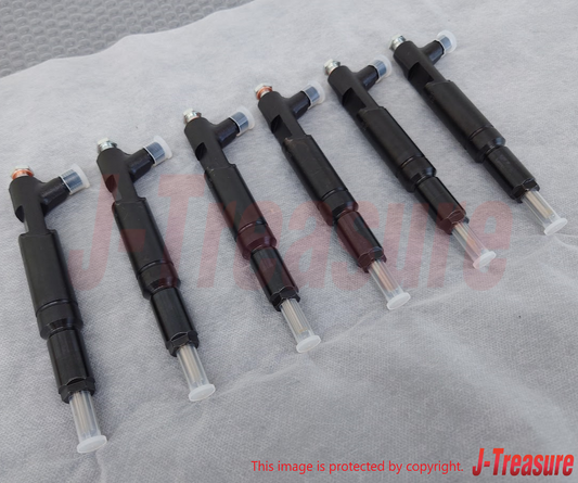 TOYOTA LAND CRUISER COASTER Genuine Fuel Injector Nozzle x6 Set 23600-17032 OEM