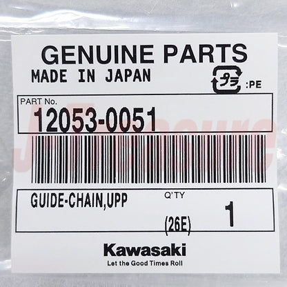 KAWASAKI KX450F '06-08 Genuine Chain Guide Upper & Front & Rear Set OEM