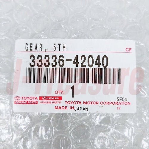 TOYOTA RAV4 AWD ACA23 2005 Genuine 5Th Gear 40Teeth & Sleeve & Bearing Set OEM