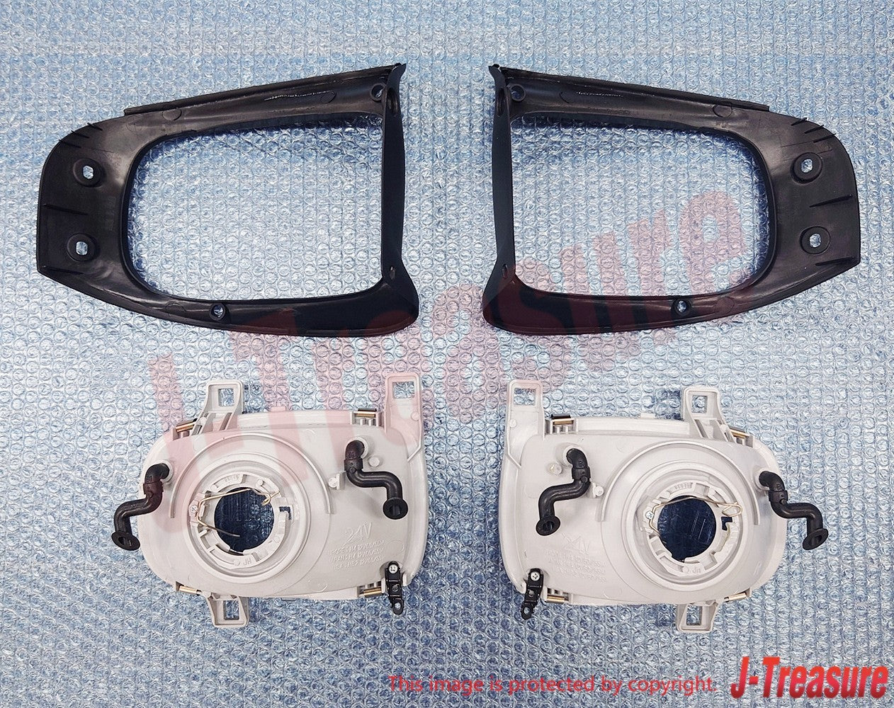MAZDA RX-7 FD3S Genuine Headlamp Bezel Trim & Lamp Unit Right & Left Set OEM RHD