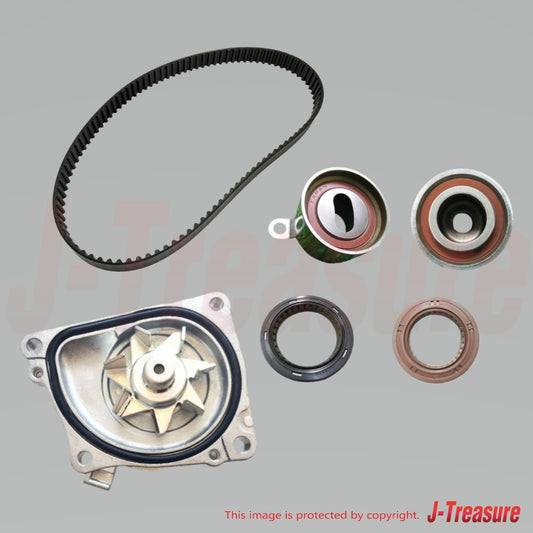 HONDA ACTY VAN & TRUCK HA3 89-99 Genuine Water Pump & Tensioner 6-piece set OEM